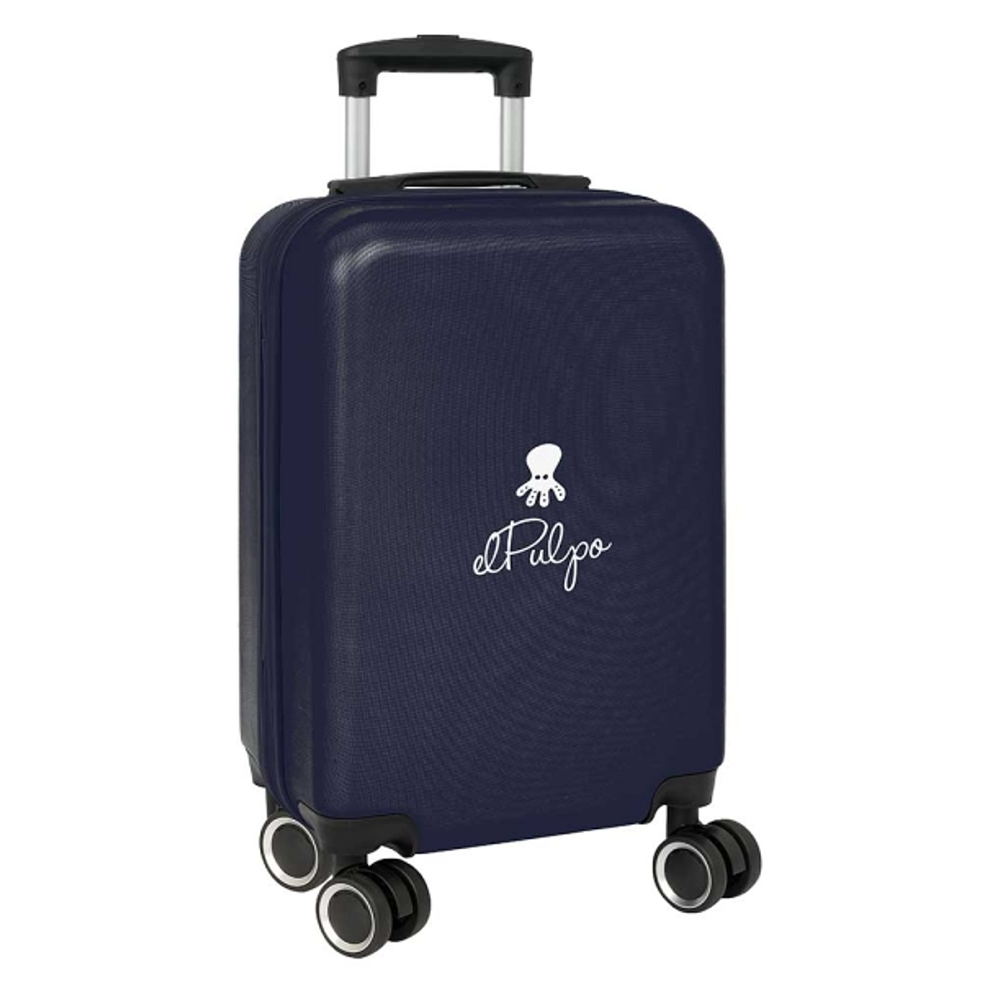 Safta el Pulpo Maleta Trolley de Cabina 20 - Cierre con Candado - Organizacion con Panel - Cintas con Cierre PVC - Mango Extensible Ajustable - 40.1L 1