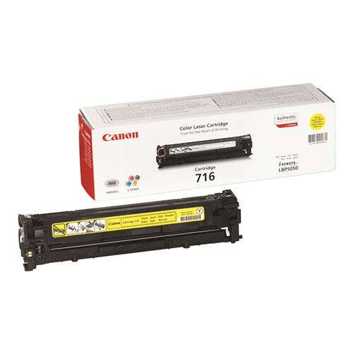 Canon 716 Amarillo Cartucho de Toner Original - 1977B002 1