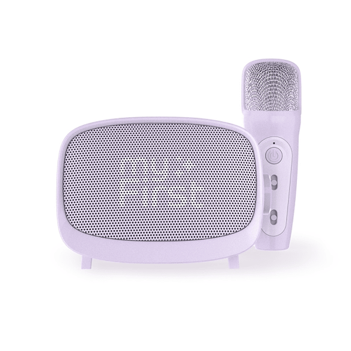 MyFirst Voice 2 Altavoz Bluetooth - Microfono Individual - MP3 - Efectos Vocales - Color Rosa 1