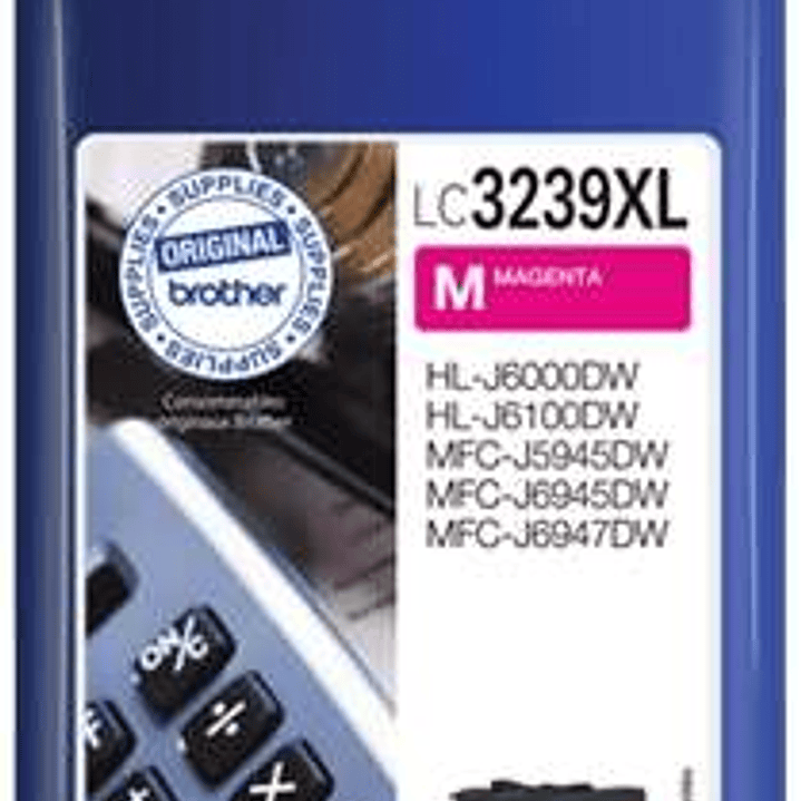 Brother LC3239XL Magenta Cartucho de Tinta Original - LC3239XLM 1