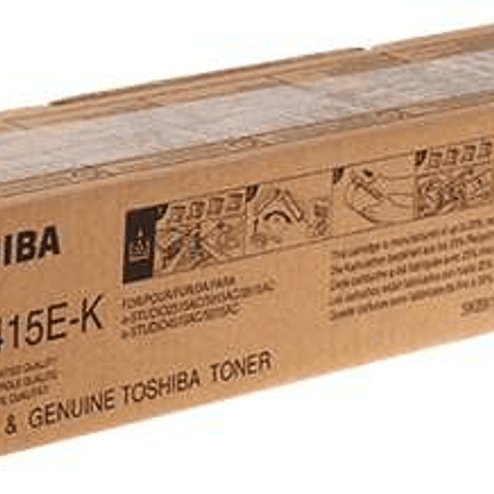 Toshiba T-FC415EK Negro Cartucho de Toner Original - 6AJ00000175 1
