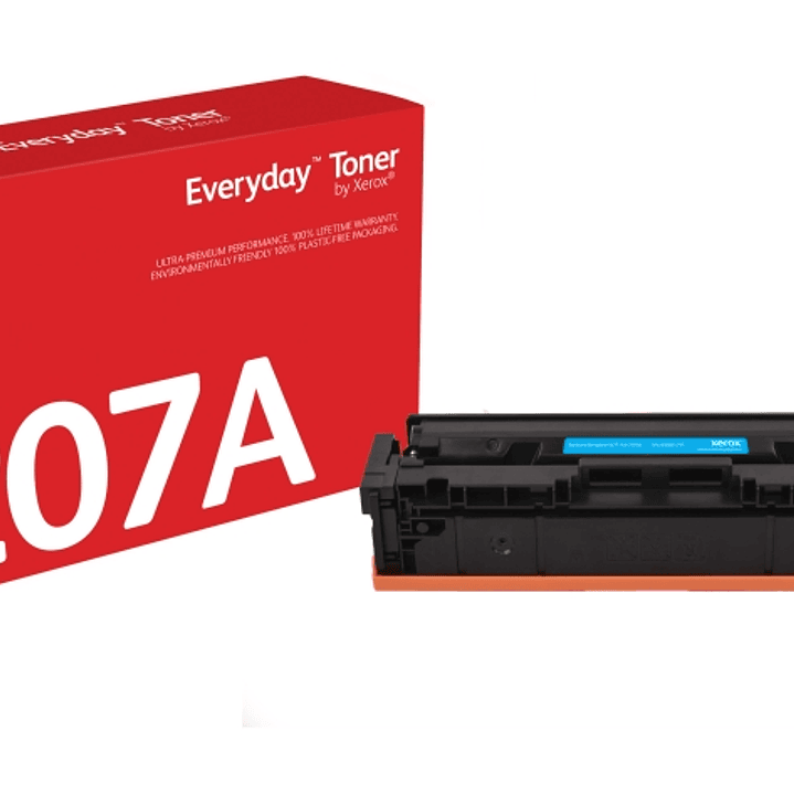 Xerox Everyday HP W2211A Cyan Cartucho de Toner Generico - Reemplaza 207A 1