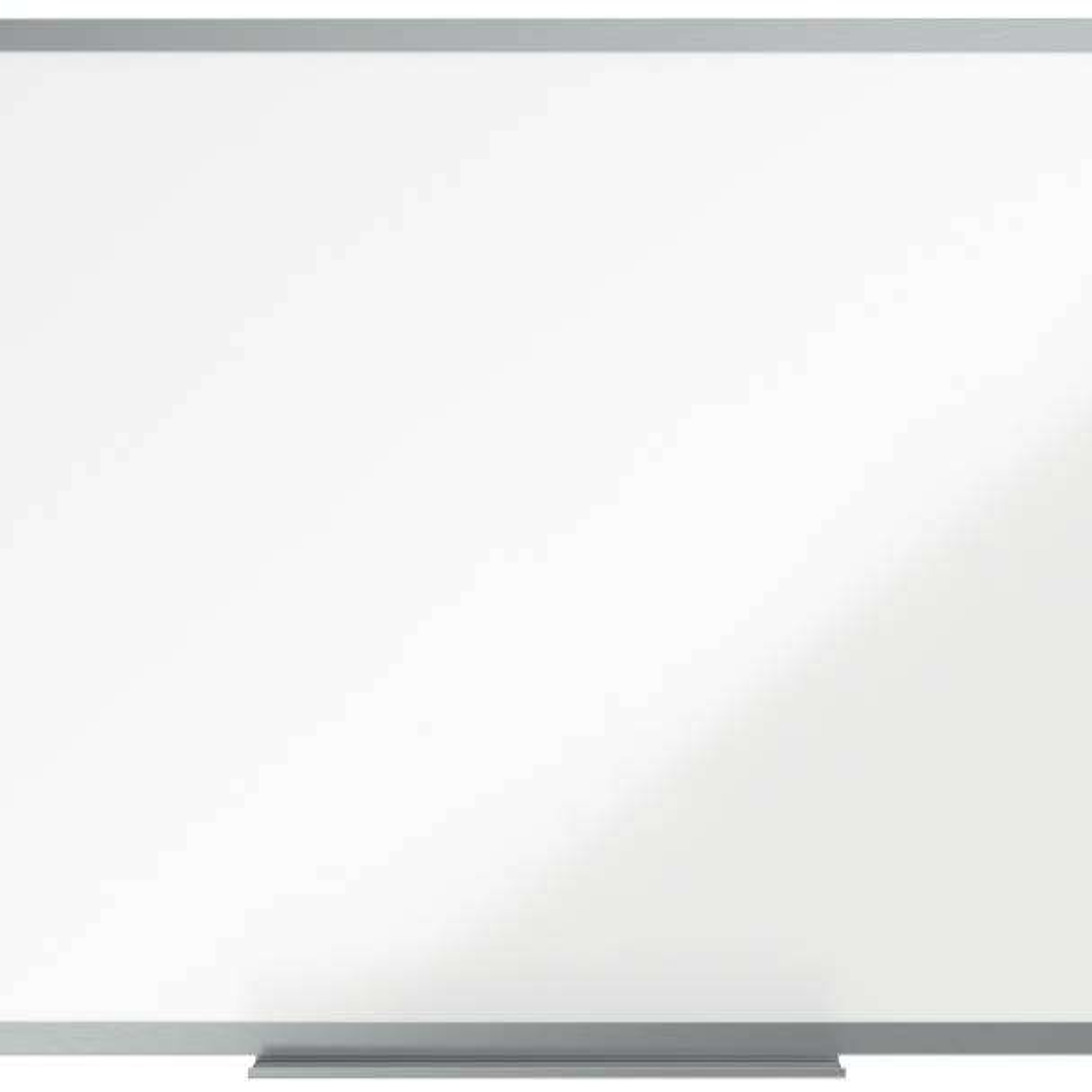 Nobo Essence Pizarra Magnetica de Acero Vitrificado 600x450mm - Montaje en Esquinas - Blanco 1