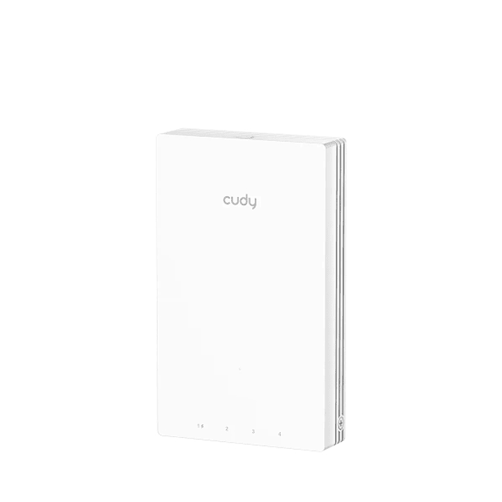 Cudy AX3000 Punto de Acceso para Pared - Doble Banda hasta 2402Mbps - WiFi 6 - Cobertura 60m2 - Soporta hasta 560 Dispositivos - PoE Pasivo - Autorein 1
