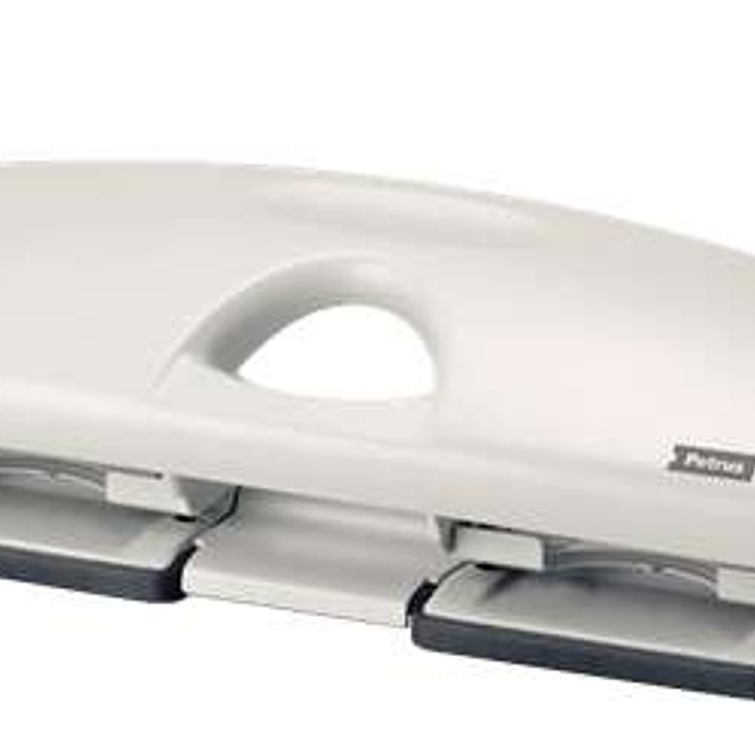 Petrus 72 Taladro Perforador 4 Orificios - Hasta 16 Hojas - Alineacion Facil - Facil Vaciado - Formato A4 - Punzones 5.5mm 1