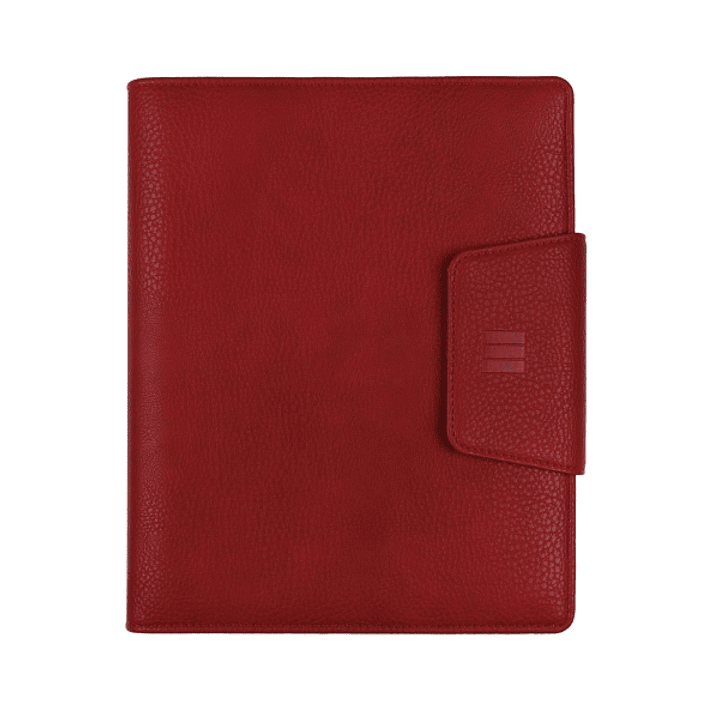 Finocam Open Nova Agenda Organizador - Anual 2026 - Formato 1000 - 205x43x249mm - Semana Vista en Vertical - Color Rojo 1