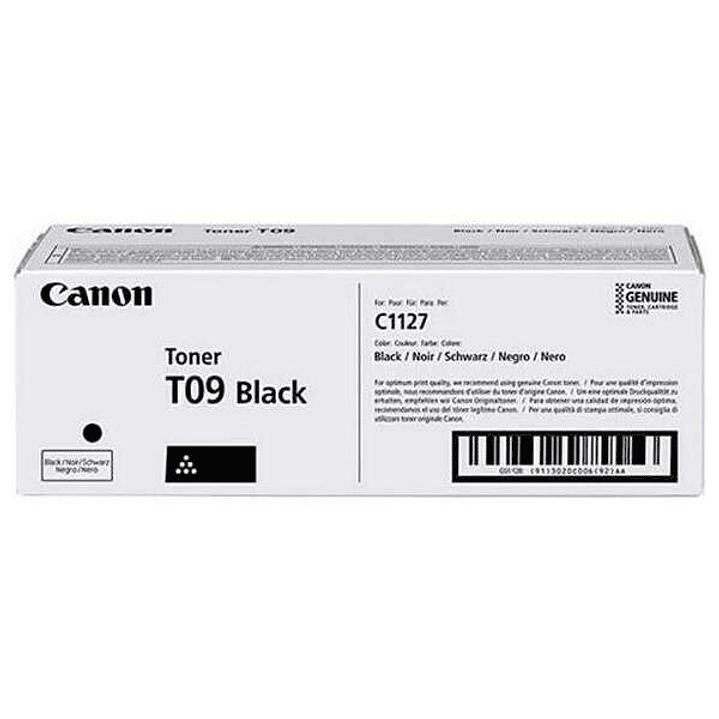 Canon T09 Negro Cartucho de Toner Original - 3020C006 1