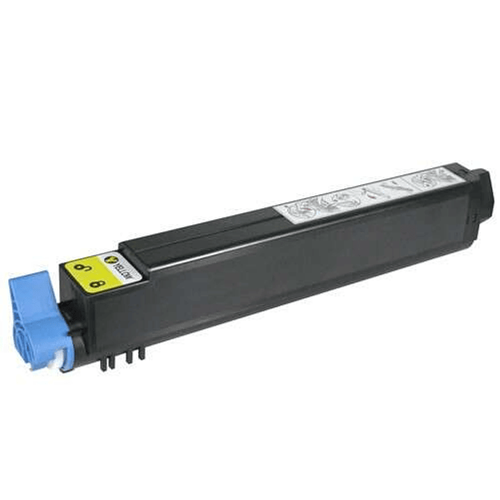 OKI Executive ES3640 A3/Pro Amarillo Cartucho de Toner Generico - Reemplaza 43837105 1