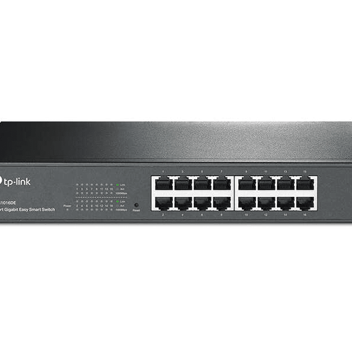 TP-Link Switch Easy Smart de 16 Puertos Gigabit - Plug & Play - Tecnologia Verde 1