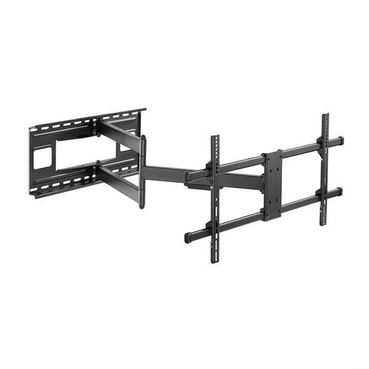 Aisens Soporte PRO Giratorio - Inclinable y Nivelable para Monitor/TV 50kg de 43-80 - Color Negro 1