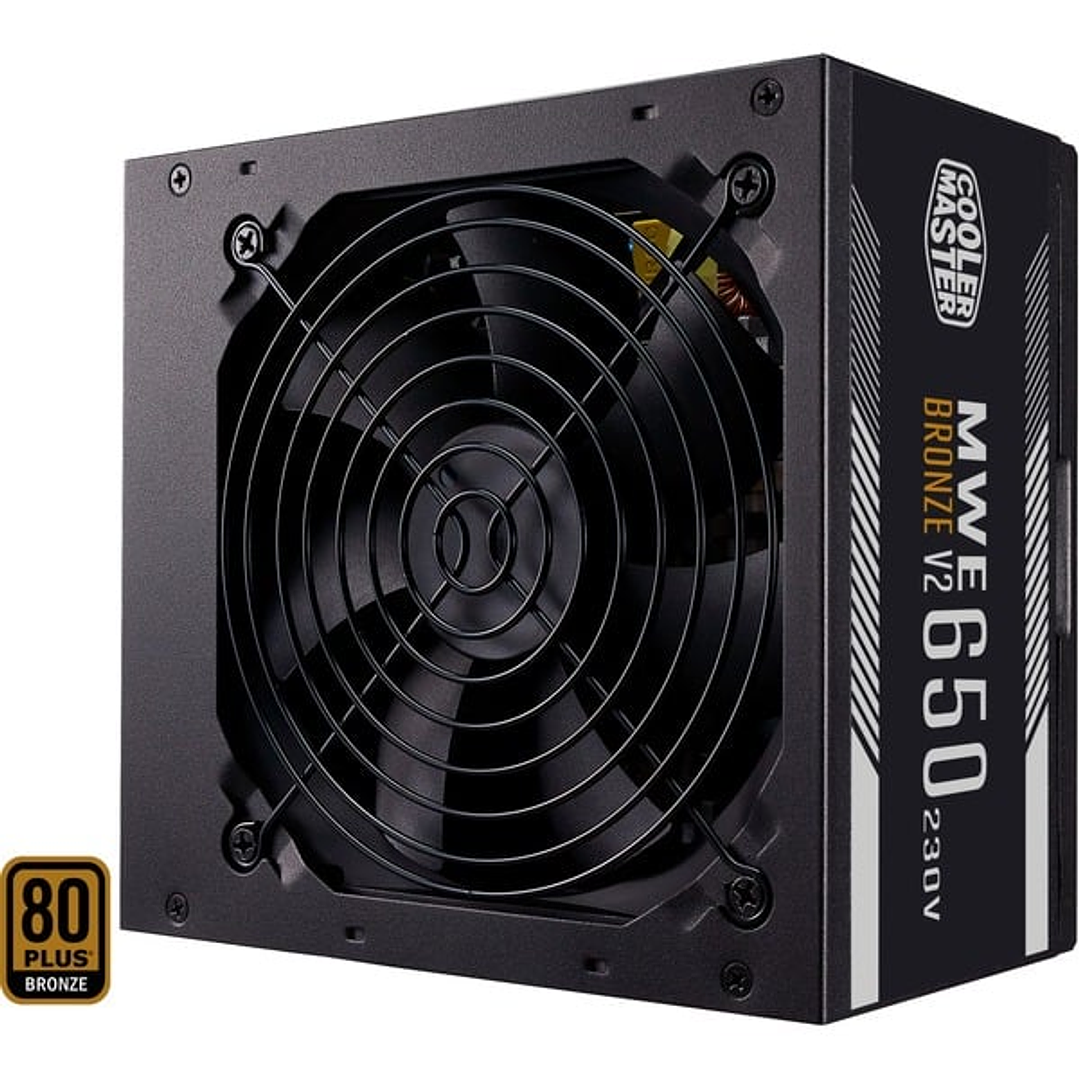 Cooler Master Fuente de Alimentacion 80+ Bronze 650W ATX 3.1 - PFC Activo - Ventilador 120mm 1