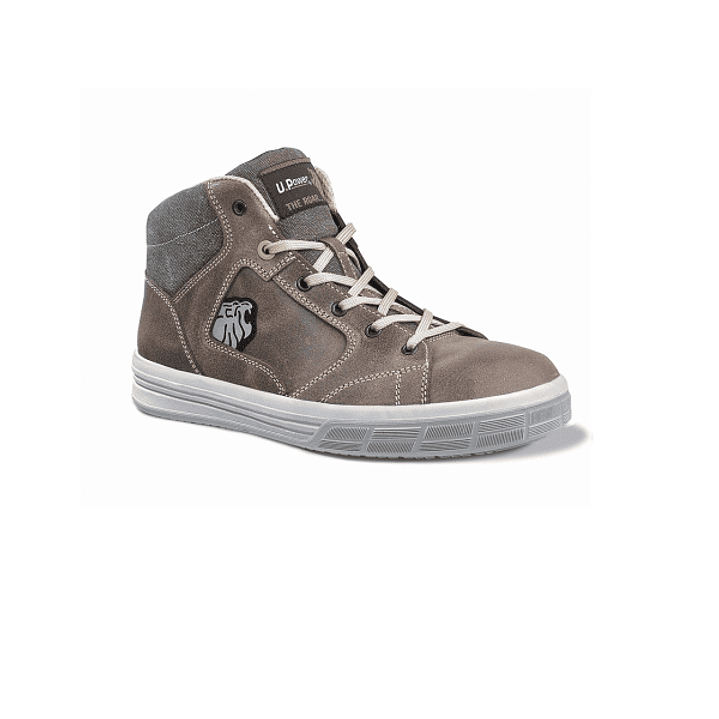 Upower Safari S Calzado de Seguridad Altos - Talla 38 - Empeine en Piel Engrasada, Extra Suave e Hidrofugo, Puntera de Aluminio Resistente, Suelas Ant 1