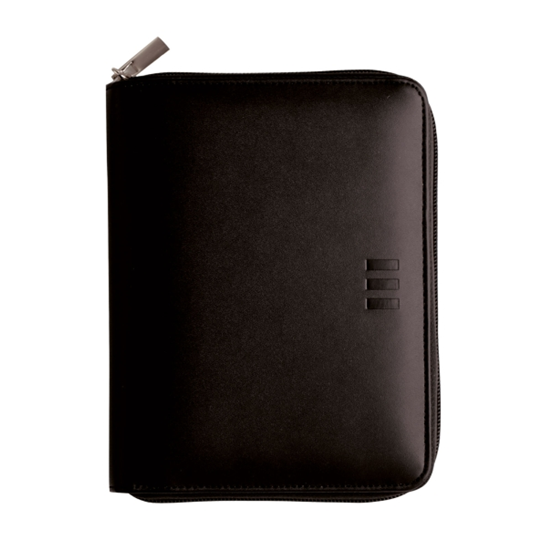 Finocam Open Clan Agenda Organizador en Catalan - Anual 2026 - Cierre de Cremallera - Formato 500 - 170x40x220mm - Semana Vista en Vertical - Color Ne 1