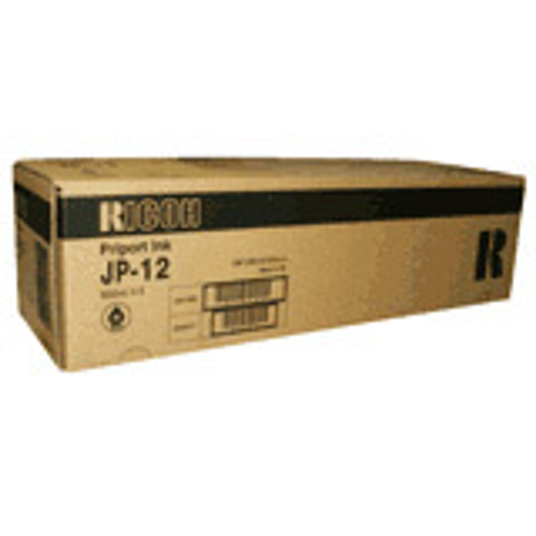 Ricoh JP-12 Negro 5 Botes de Tinta Original - 817104 1