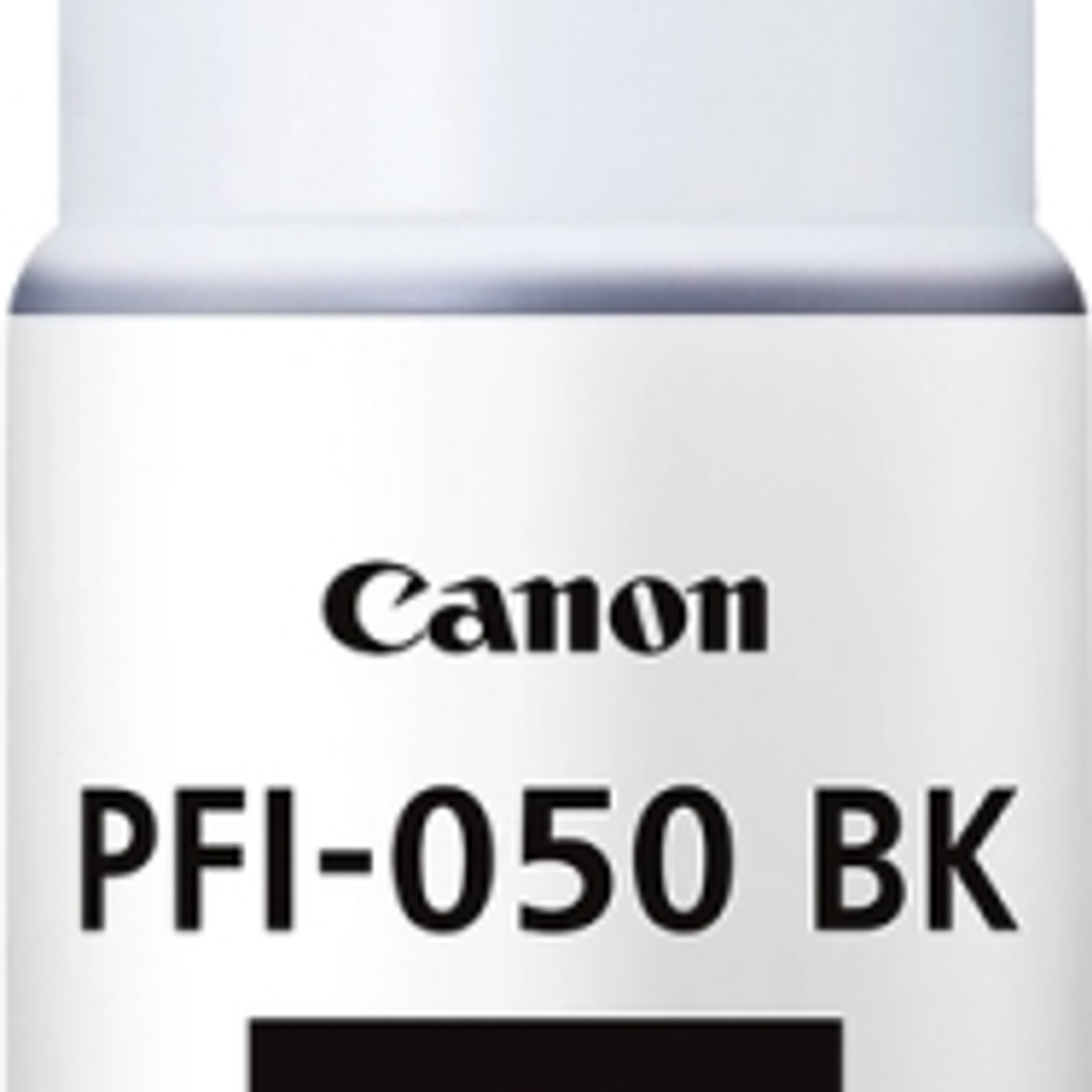 Canon PFI050 Negro Botella de Tinta Original - PFI050BK/5698C001 1