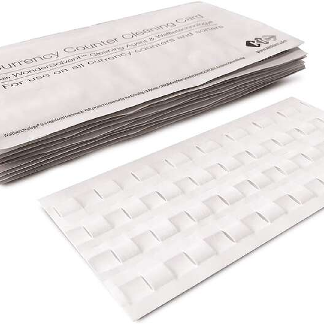 Safescan Pack de 15 Tarjetas de Limpieza - para Contadoras de Billetes - Elimina Suciedad y Residuos - Manten Tu Equipo en Optimas Condiciones 1