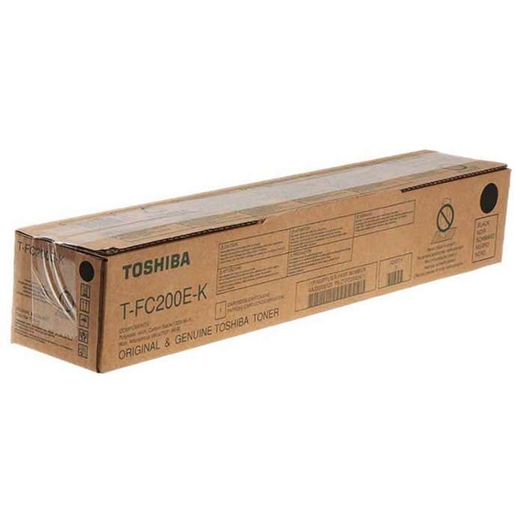 Toshiba T-FC200EK Negro Cartucho de Toner Original - 6AJ00000260/6AJ00000196/6AJ00000123 1