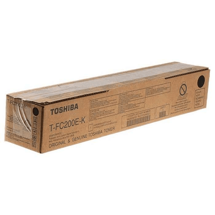 Toshiba T-FC200EK Negro Cartucho de Toner Original - 6AJ00000260/6AJ00000196/6AJ00000123 1