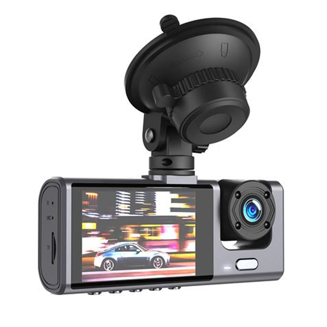 XO Camara de Seguridad FULLHD - Angulo 140º - Deteccion de Movimiento - Modo Parking - Soporte Ajustable - Compacta y Ligera - Micro SD hasta 64Gb - C 1