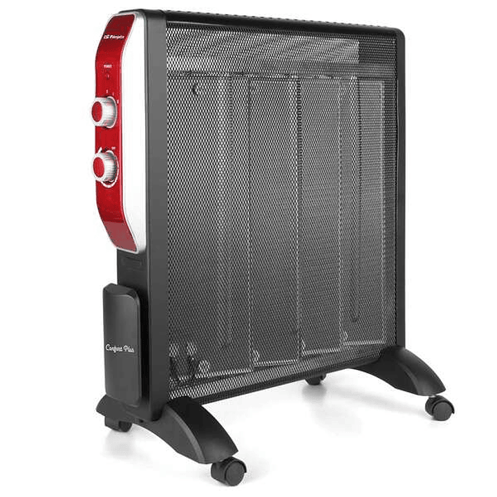 Orbegozo Radiador de Mica RMN 2050 - Potente y Seguro - Calor Instantaneo en 1 Minuto - Termostato Regulable - Sistema Antivuelco y Proteccion contra  1