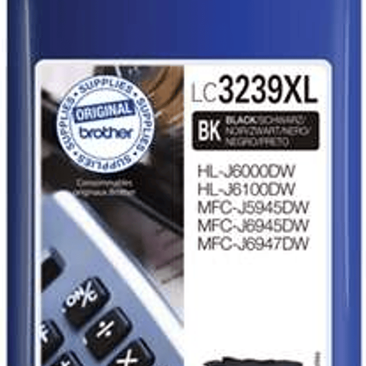Brother LC3239XL Negro Cartucho de Tinta Original - LC3239XLBK 1