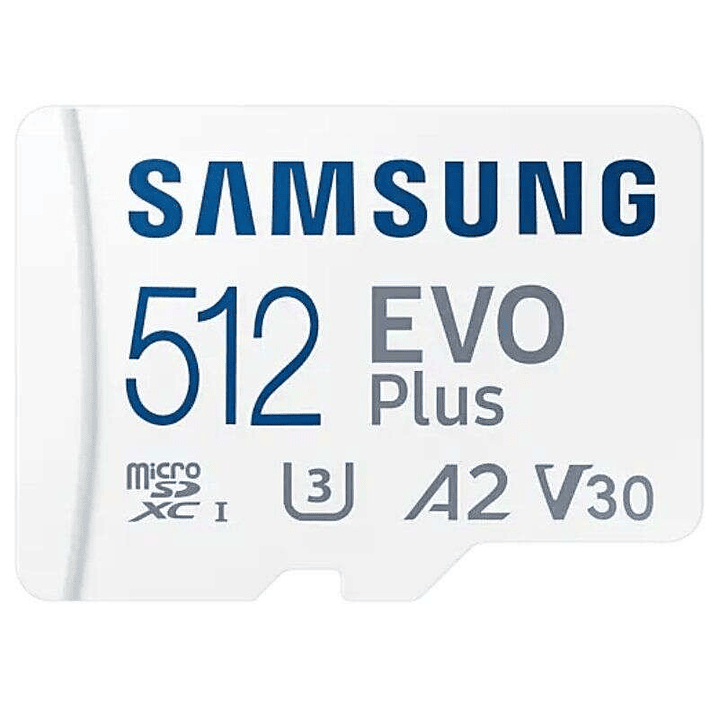 Samsung EVO Plus Tarjeta Micro SDXC 512GB UHS-I U3 V30 1