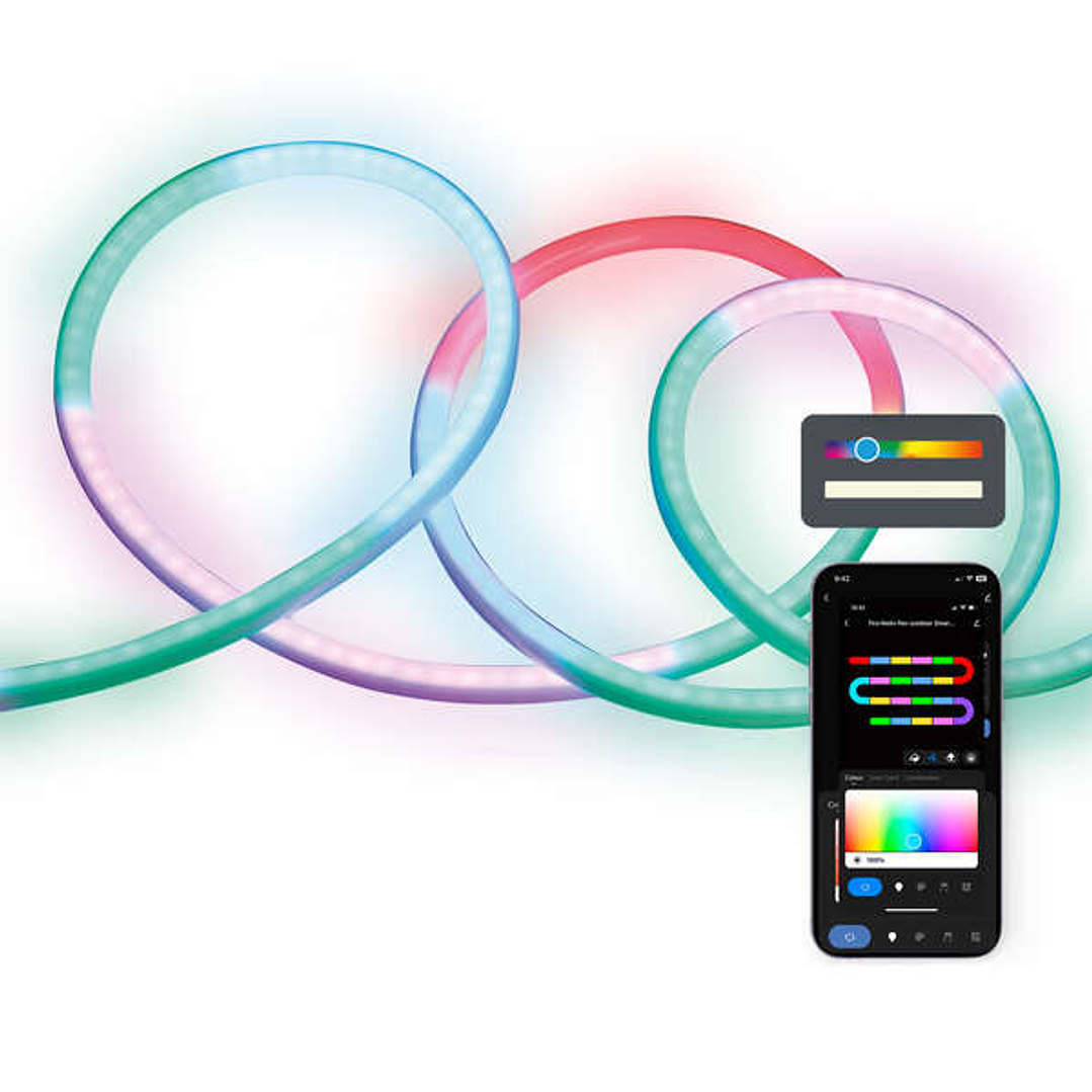 Ksix Smartled Outdoor Neon Flexible LED - RGBIC - IP65 - 5m 1