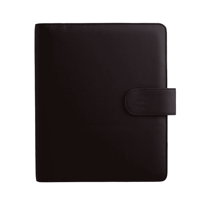 Finocam Open Troya Agenda Organizador - Formato 1000 - 205x43x249mm - 1 Dia por Pagina - Color Negro 1