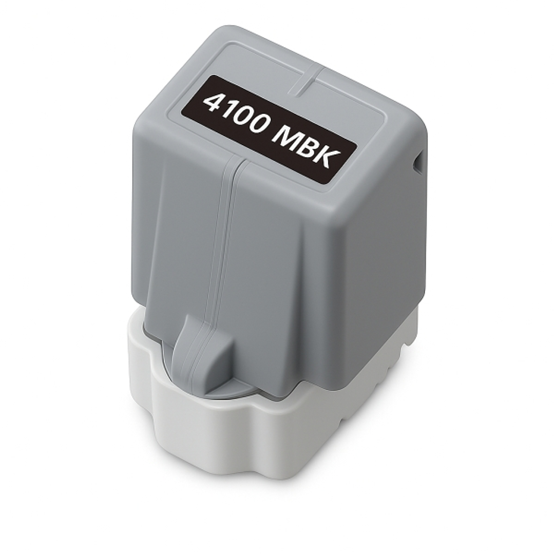 Canon PFI4100 Negro Mate Cartucho de Tinta Pigmentada Generico - Reemplaza PFI4100MBK/6776C001 1