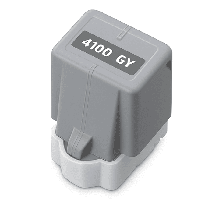 Canon PFI4100 Gris Cartucho de Tinta Pigmentada Generico - Reemplaza PFI4100GY/6783C001 1