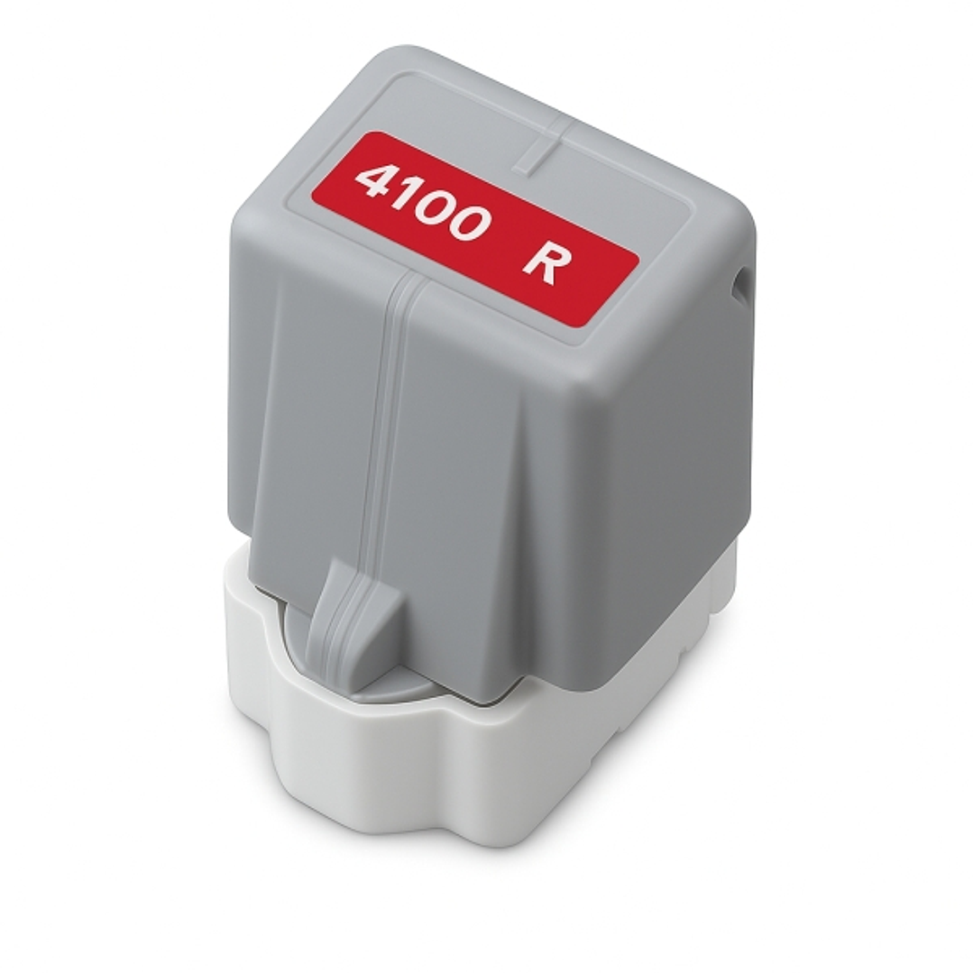 Canon PFI4100 Rojo Cartucho de Tinta Pigmentada Generico - Reemplaza PFI4100R/6785C001 1