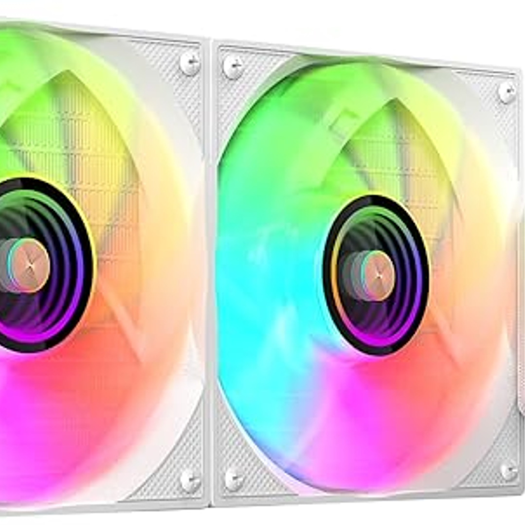 Mars Gaming ML-TWO240 Kit de Refrigeracion Liquida - Potencia 450W - Iluminacion ARGB Infinity Mirror - Bomba Opti-Chamber - Color Blanco 1