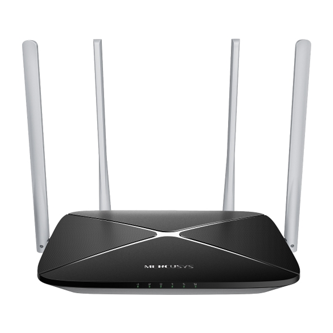 Mercusys MB135 Router 4G Wi Fi AC1200 Doble Banda - Velocidad hasta 150 Mbps - Conexion hasta 64 Dispositivos - Antenas Externas de Alta Cobertura - C 1