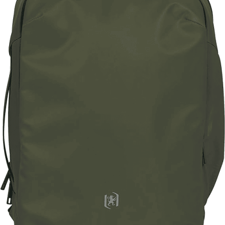 Oxford Identity Mochila Executive 18L - 2 Compartimentos y 12 Bolsillos - Bolsillo Antirobo - Asa Superio y Lateral - 42x32x13cm - Color Caqui 1