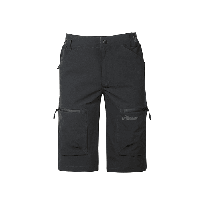 Upower Ares Bermudas de Trabajo con Corte Jogging - Talla 3XL - Multibolsillos con Cremallera y Velcro, Proteccion Lumbar, Cinta Reflectante, Impermea 1