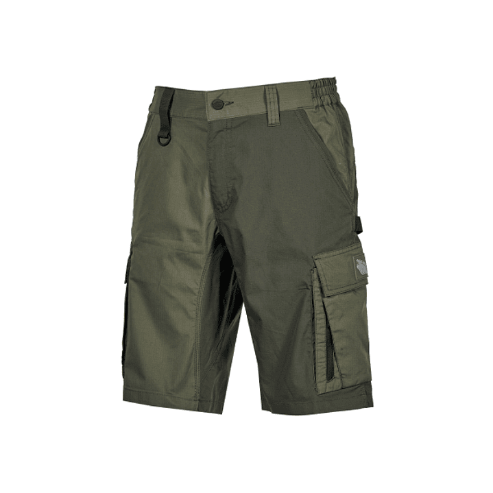 Upower Solaris Bermudas Cargo Funcionales - Talla 5XL - Tejido Ripstop Elastico, Multibolsillos, Detalles Reflectantes, Proteccion Lumbar, Ajuste Segu 1