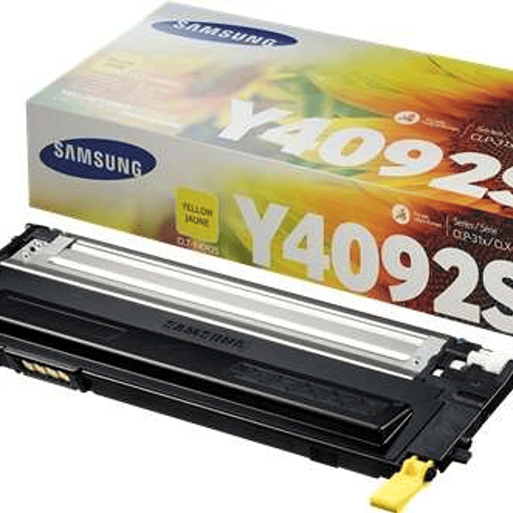 Samsung CLT-Y4092S Amarillo Cartucho de Toner Original - SU482A 1