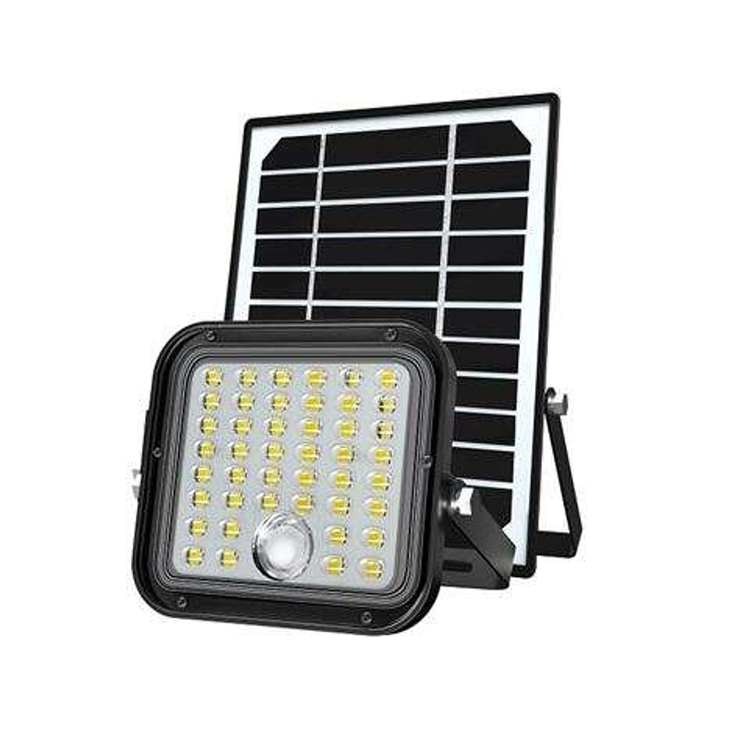 Elbat Foco LED Solar - 10W - 1500lm con Sensor + Mando 1