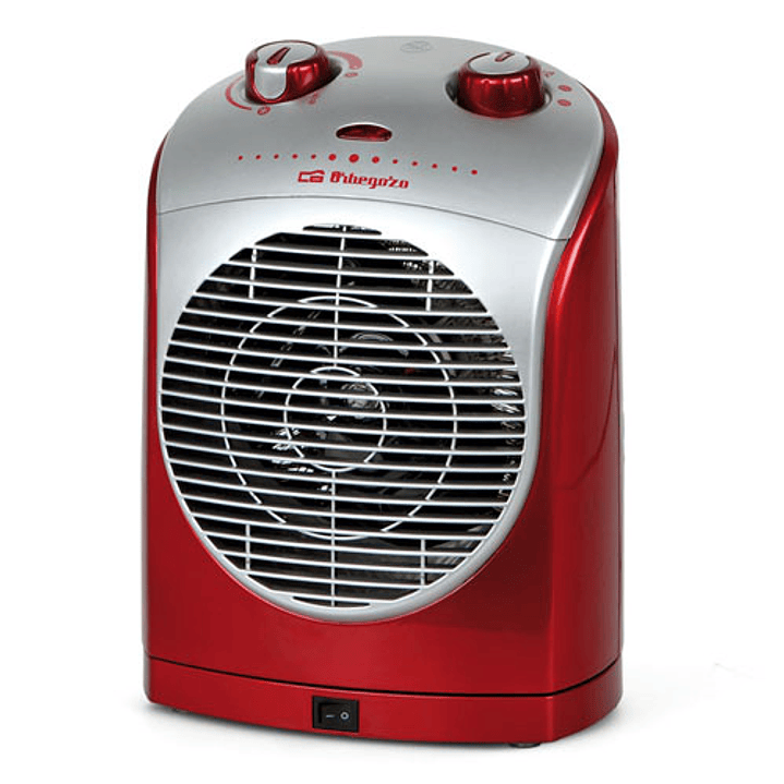 Orbegozo FH 5025 Calefactor con Ventilador - Potencia 2200W - Oscilante - Base Antideslizante - Indicador Luminoso - Proteccion contra Sobrecalentamie 1
