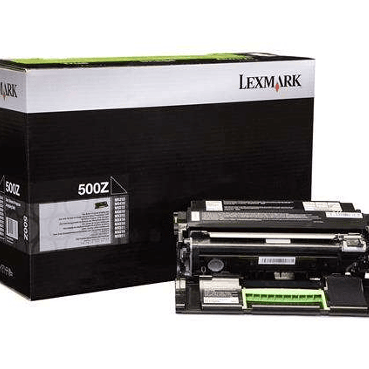 Lexmark MS310/MS312/MS315/MS317/MS410/MS415/ MS417/MS510/MS517/MS610/MX310/MX317/ MX410/MX417/MX510/MX511/MX517/MX611 Tambor de imagen Original - 50F0 1