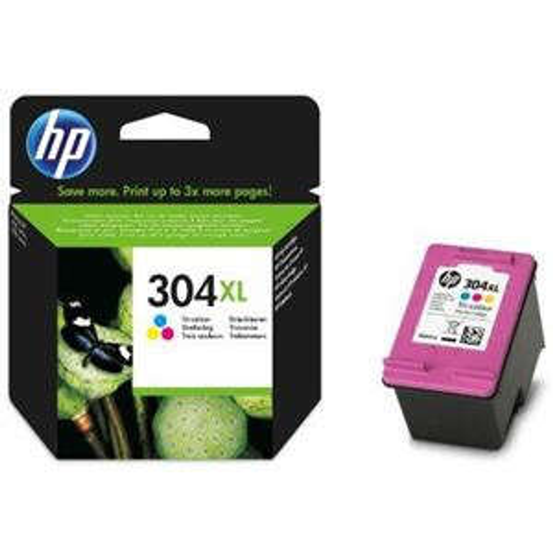 HP 304XL Color Cartucho de Tinta Original - N9K07AE 1