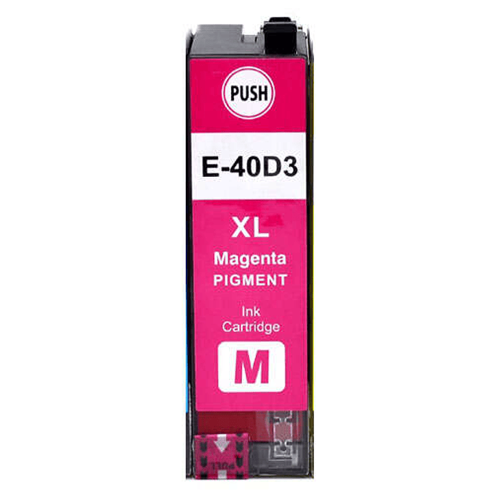 Epson T40D3 Magenta Cartucho de Tinta Pigmentada Generico - Reemplaza C13T40D340/C13T40C340 1