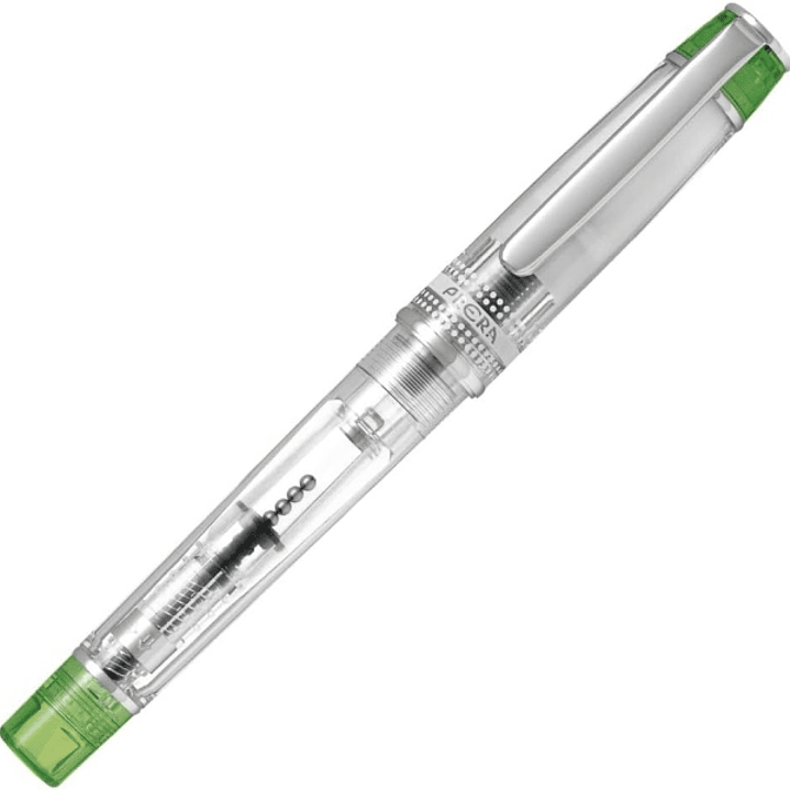 Pilot Prera Pluma Estilografica - Cuerpo Transparente - Incluye Convertidor y Cartucho de Tinta - Color Verde 1