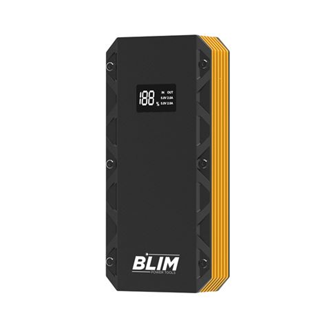 Blim BL0432 Arrancador de Baterias 3 en 1 - 8000mAh - Arranque 12V - Powerbank - Linterna - Proteccion Contra Cortocircuitos, Sobrecargas y Descargas  1