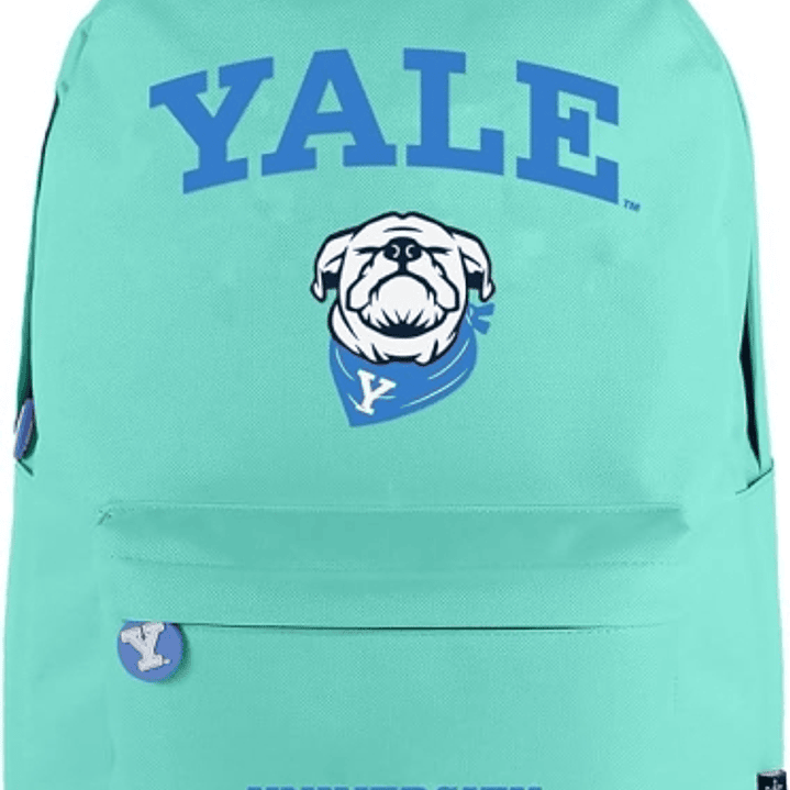 Dohe Yale Dog Mochila Escolar - Compartimento Principal con Bolsillo Acolchado - Bolsillos Laterales para Bebidas - Espalda Acolchada - Doble Asa Supe 1