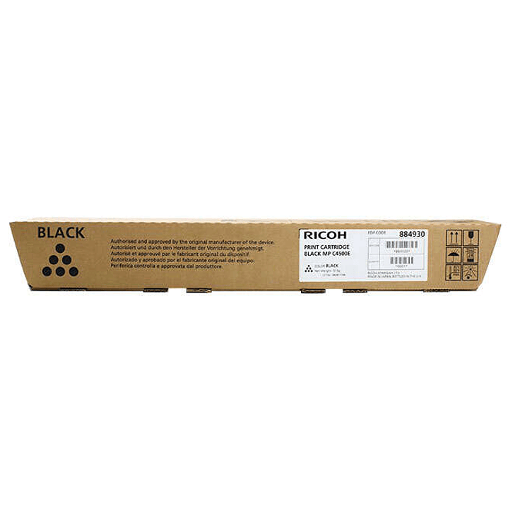 Ricoh Aficio MP-C3500/MP-C4500 Negro Cartucho de Toner Original - 884930/888608/842034 1