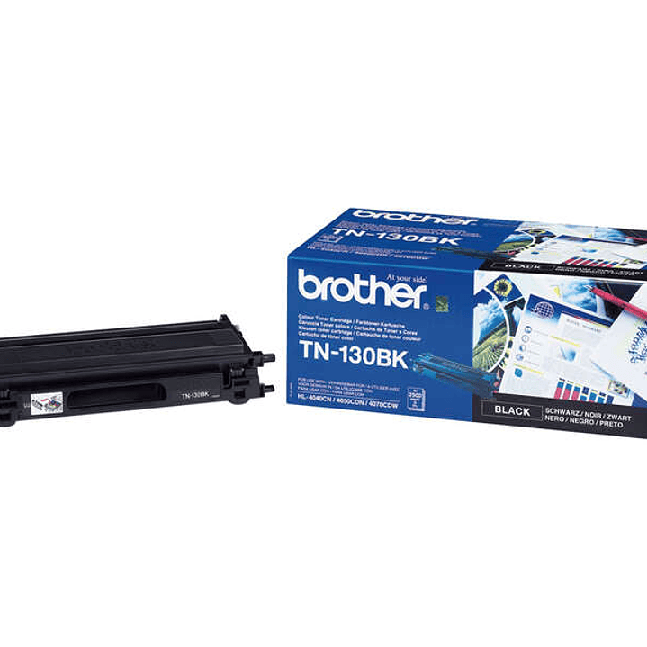 Brother TN130 Negro Cartucho de Toner Original - TN130BK 1