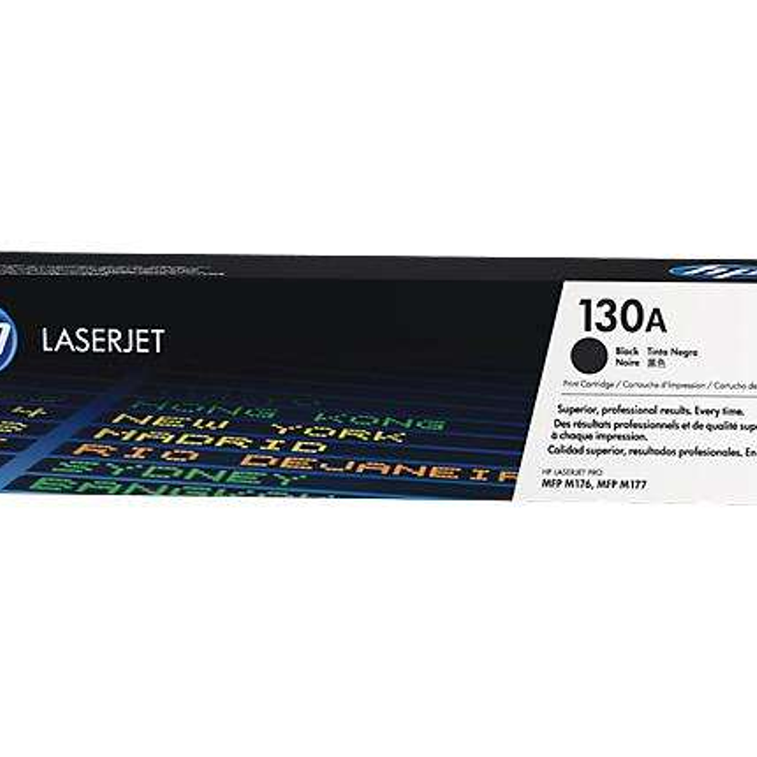 HP CF350A Negro Cartucho de Toner Original - 130A 1