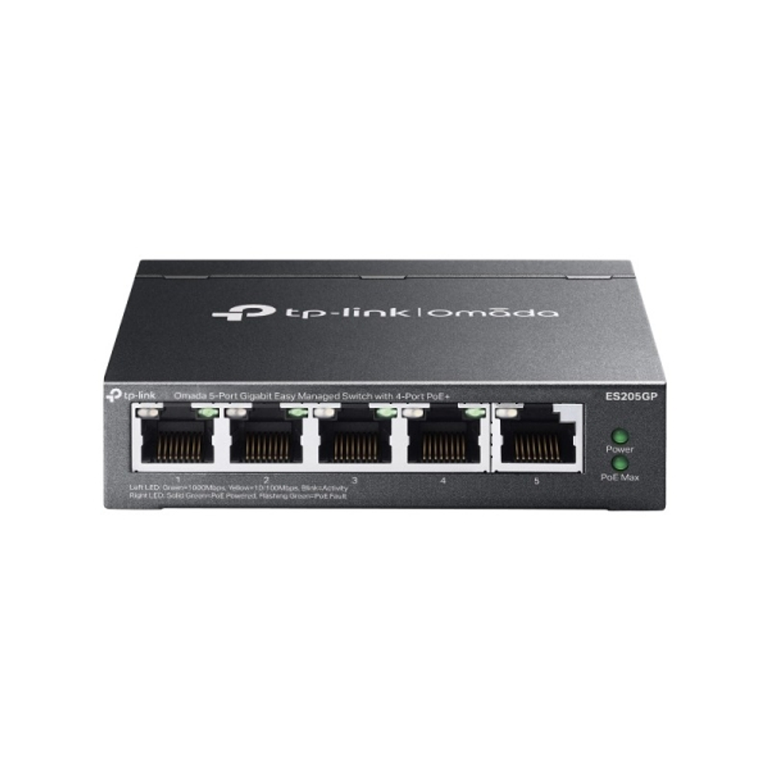 TP-Link Omada Switch Gestionado de 5 Puertos RJ45 Gigabit Ethernet PoE 1