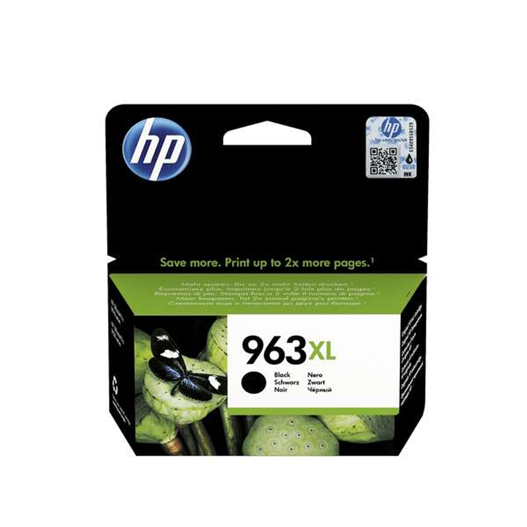 HP 963XL Negro Cartucho de Tinta Original - 3JA30AE 1